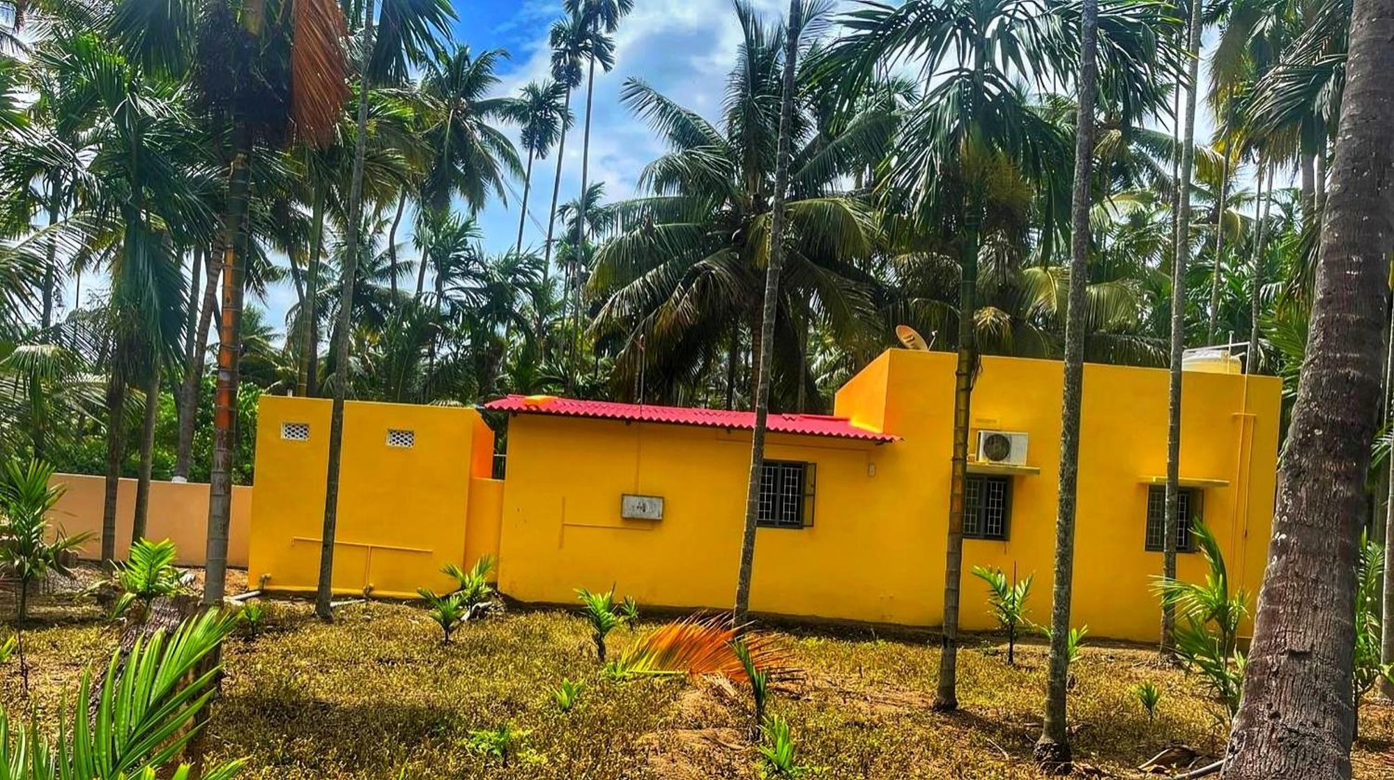 Alāndurai Shivalaya Farmstay Located Amdist Coconut Farm With River Access Near Isha,Adiyogi,Siruvani מראה חיצוני תמונה